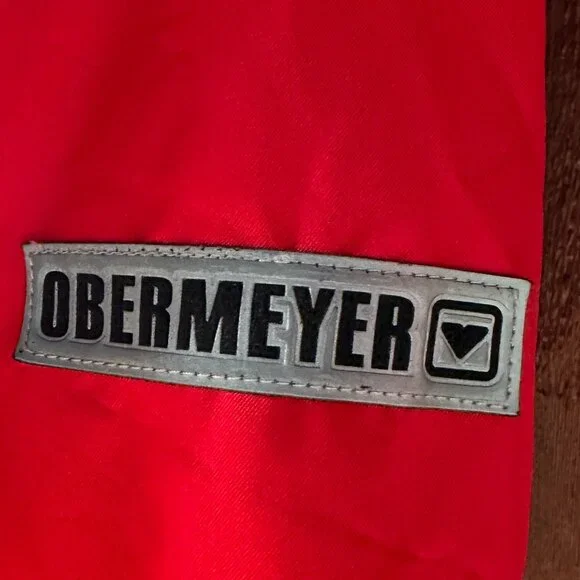 EUC Obermeyer Red/Black One Piece Velocity Shell Suit in Women's 12 Petite - Picture 5 of 16